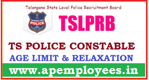 TS Police Constable Age Limit 2018 Telangana Police Age Relaxation